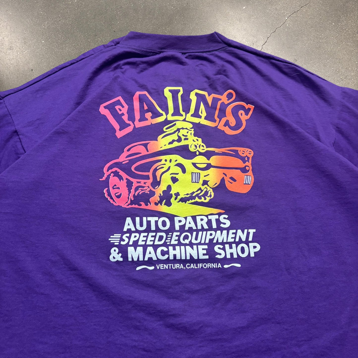 Vintage Fains shop tee