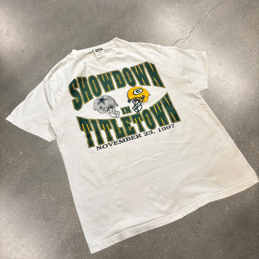 Vintage 1997 Cowboys v Packers