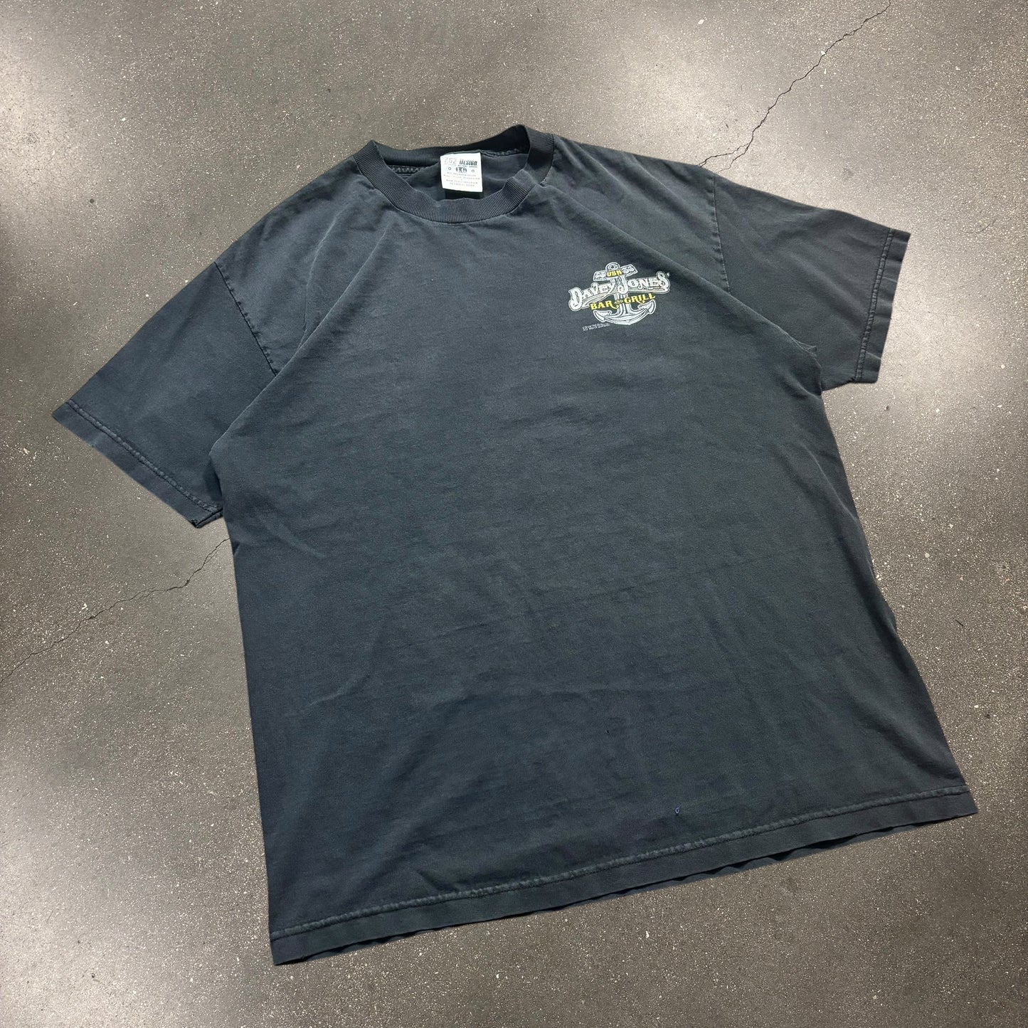 Faded Dave’s jones flame tee