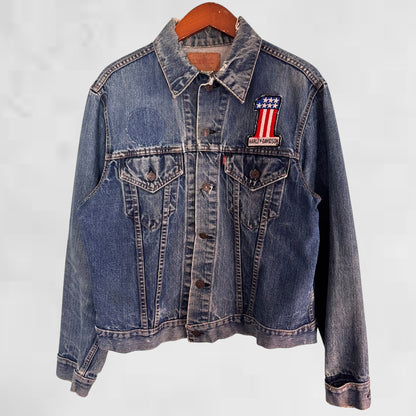 1960s Levi's big E with Harley patches