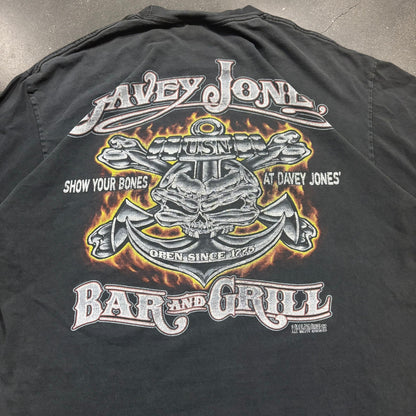 Faded Dave’s jones flame tee