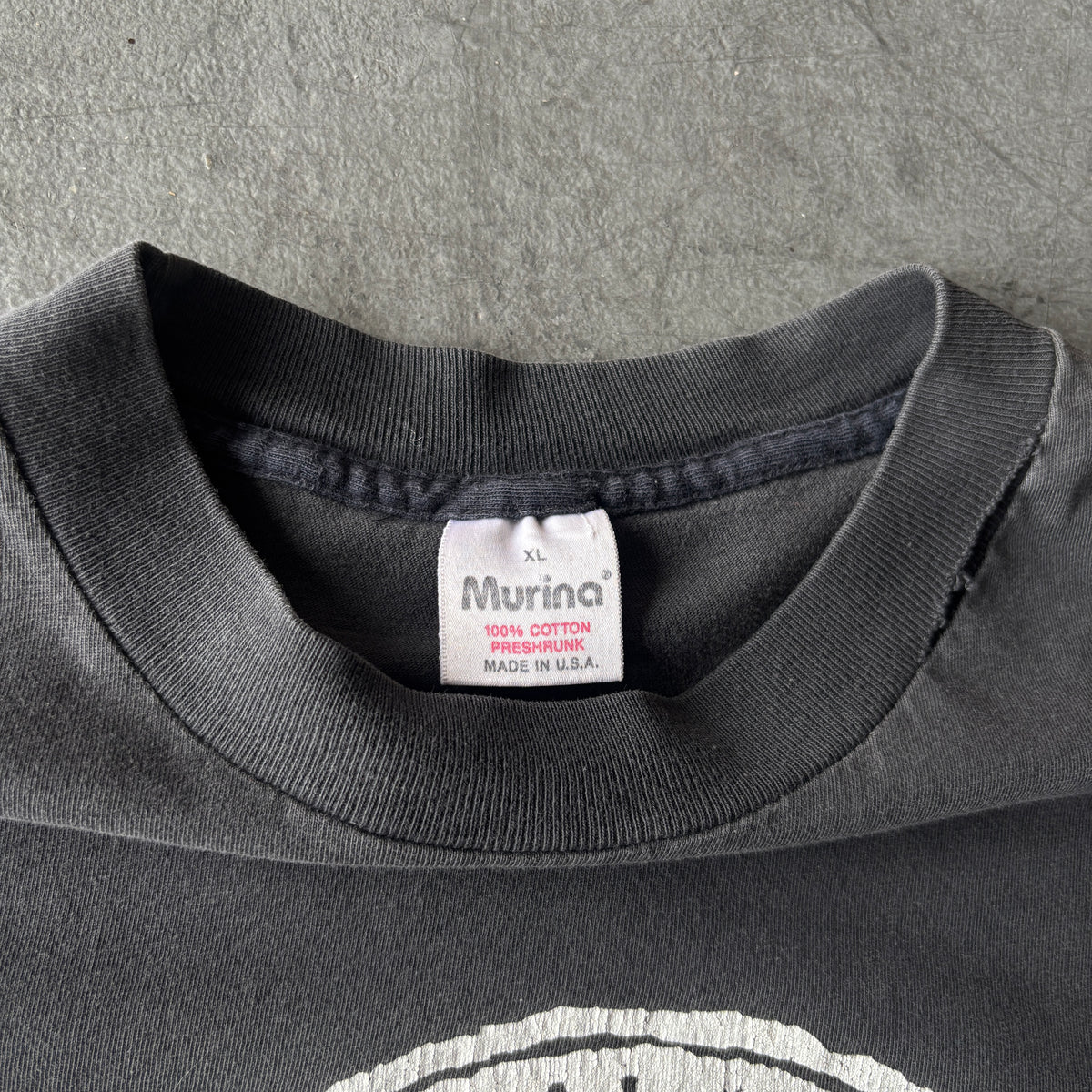 90's Dr. Marten promo skull tee Large