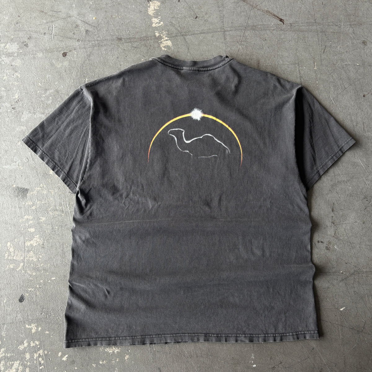 90's faded Camel Cigarrete Pocket tee XL
