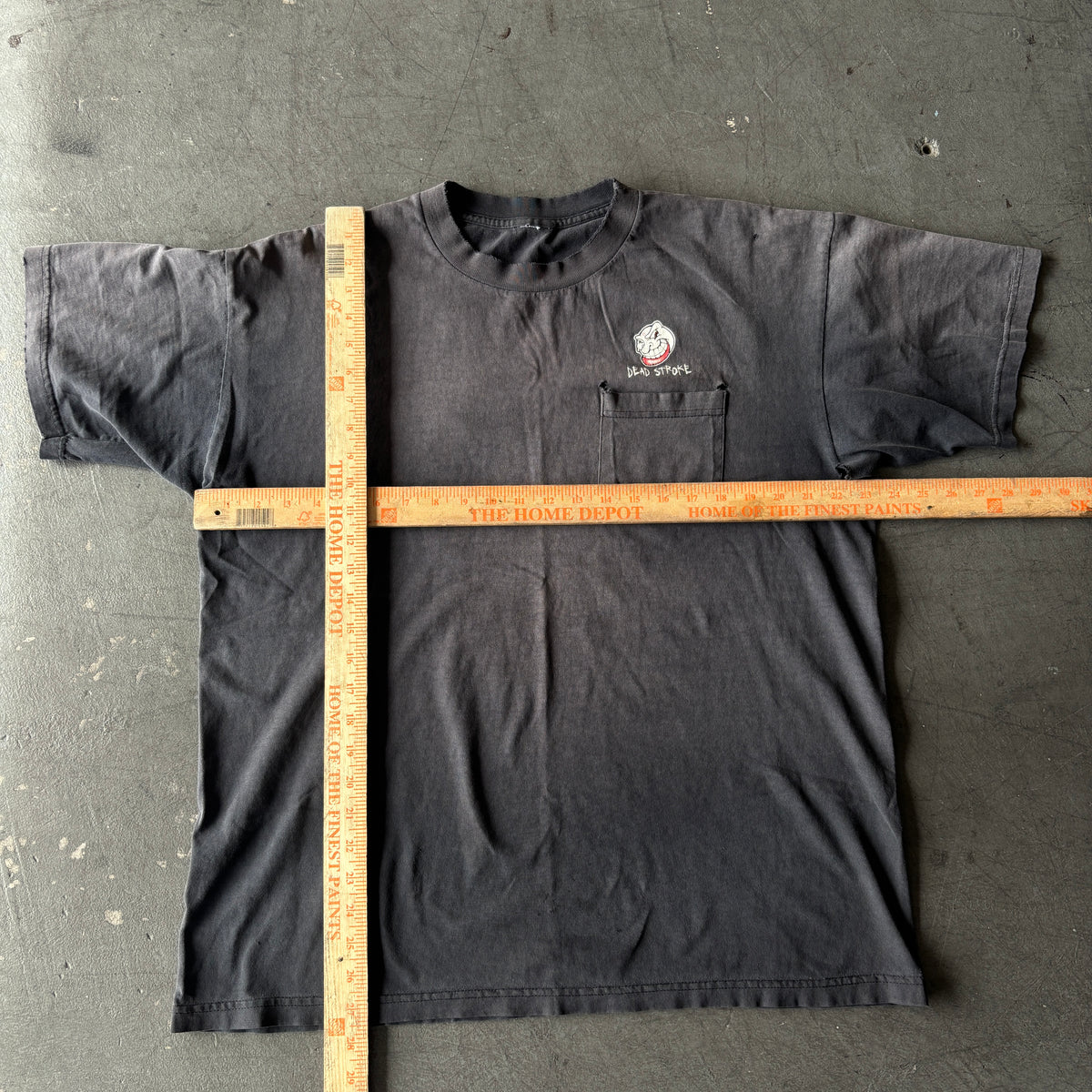 Faded Dead stroke pocket tee XL
