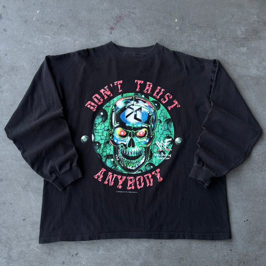 90's Stone cold " Don't Trust Anybody" Longsleeve XL