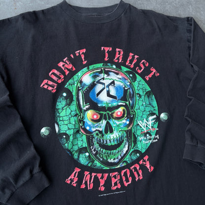 90's Stone cold " Don't Trust Anybody" Longsleeve XL