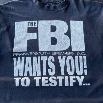 90's Faded FBI tee XL