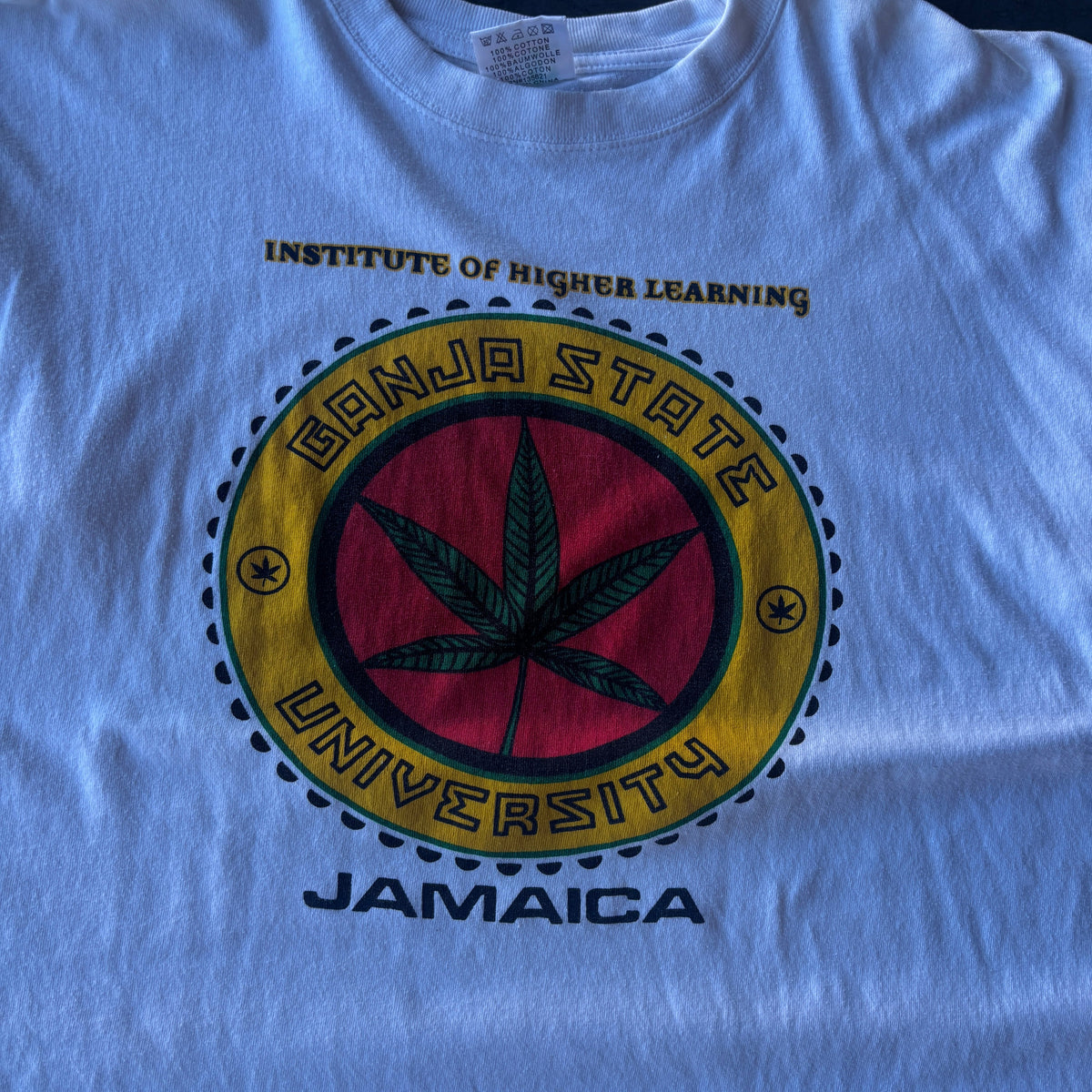 Vintage Early 90's Weed education tee XL