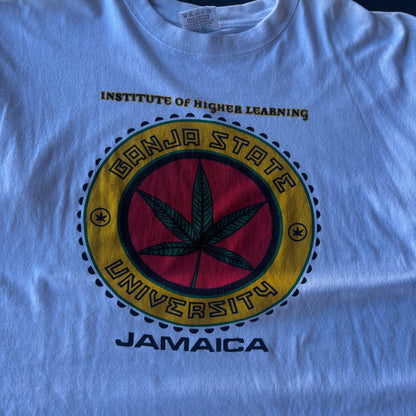 Vintage Early 90's Weed education tee XL