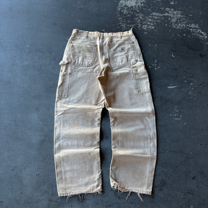 Vintage Faded and Thrashed Carhartt double knees
