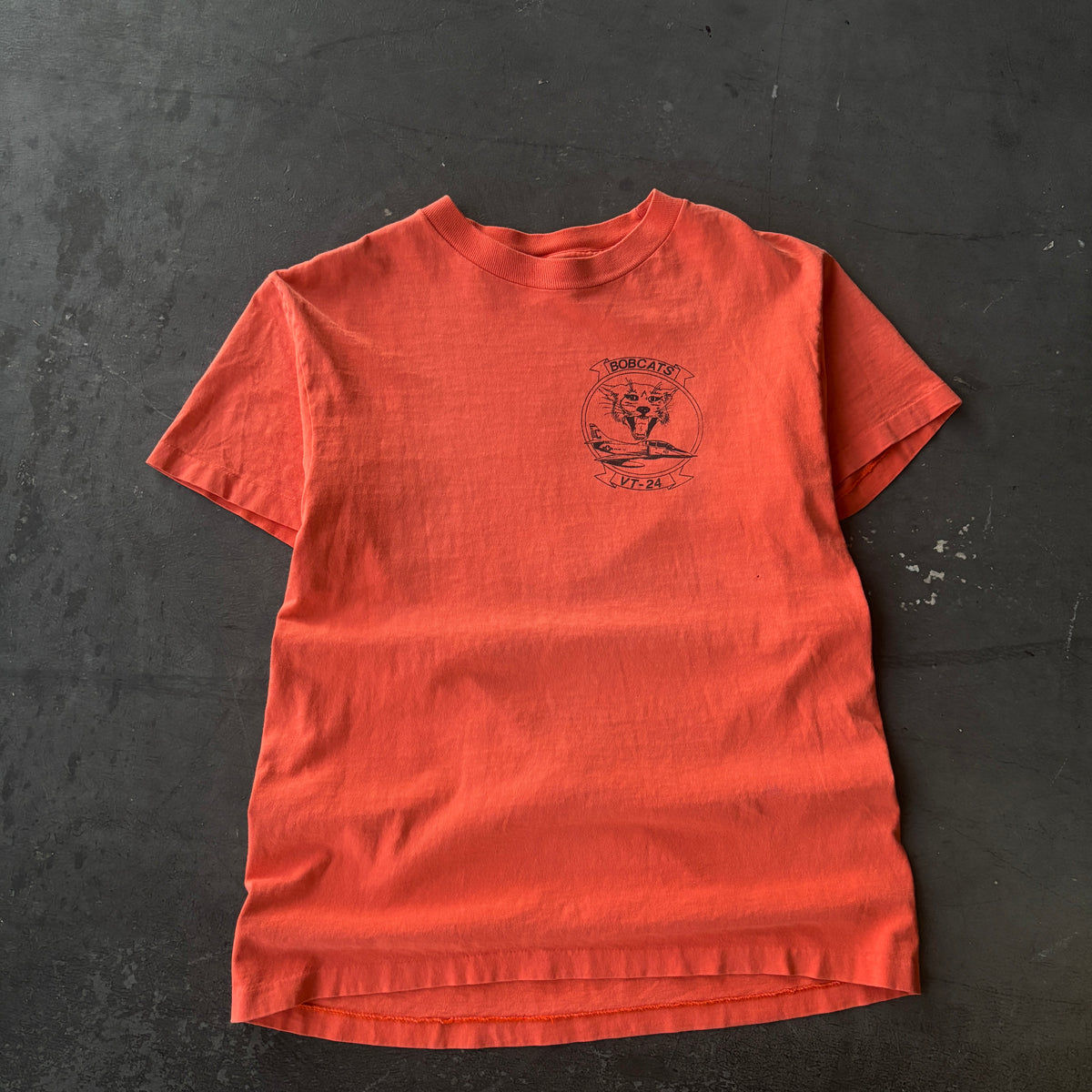 80's bobcat military tee Medium