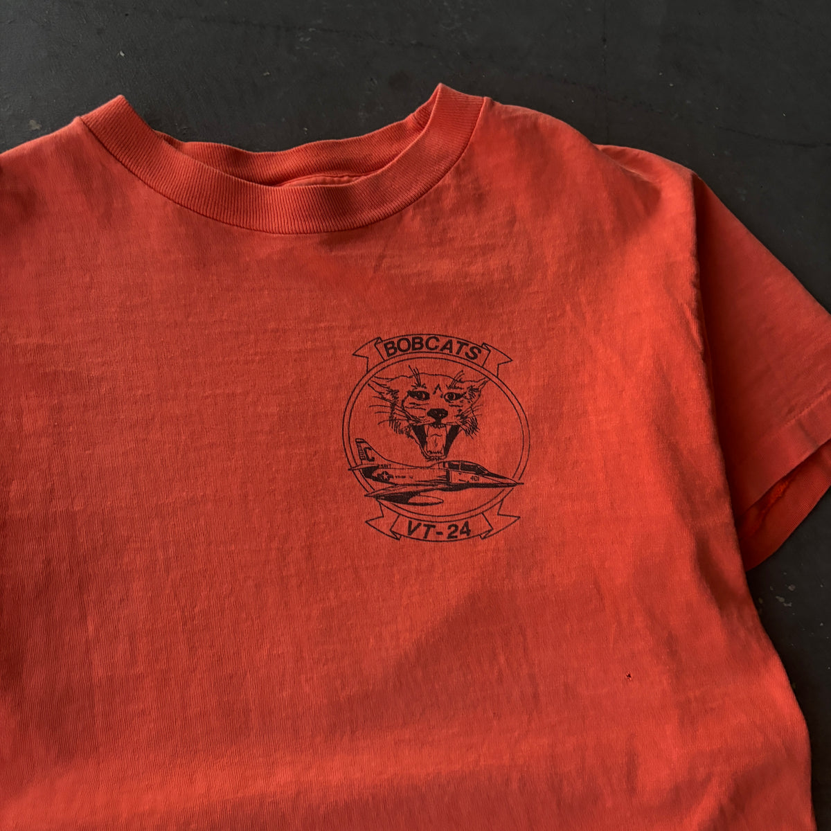 80's bobcat military tee Medium