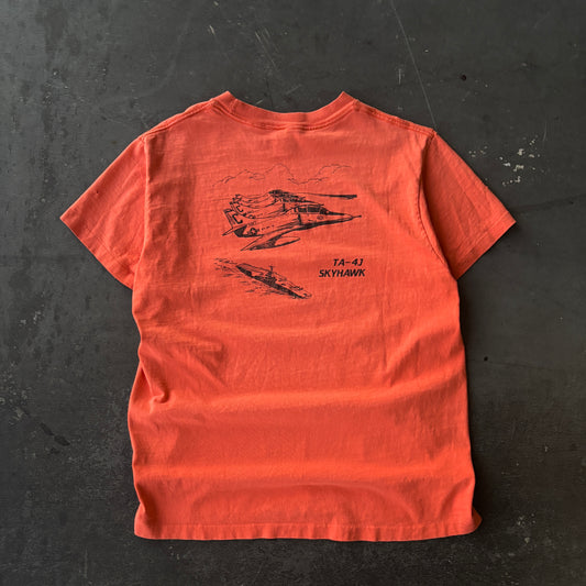 80's bobcat military tee Medium